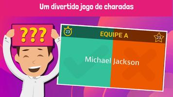Jogo de Mímica e Charadas Cartaz