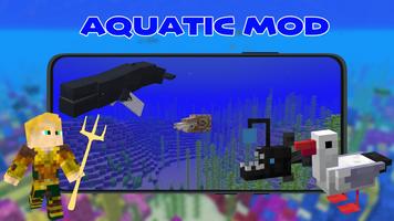 برنامه‌نما Aquatic Mod For Minecraft PE عکس از صفحه