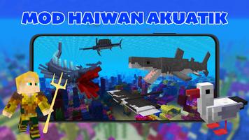 Mod Haiwan Akuatik Untuk MCPE syot layar 1