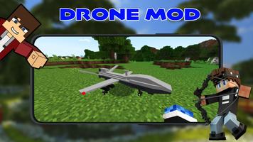Drone Mod For Minecraft PE постер