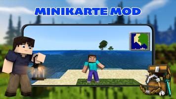 Minikarte Mod für Minecraft PE Plakat