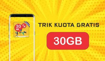 Trik Kuota Gratis 30GB Semua Operator ảnh chụp màn hình 3