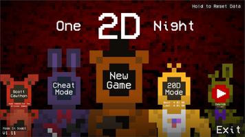 One Night In 2D Affiche