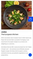 Jules Euro Kitchen captura de pantalla 1