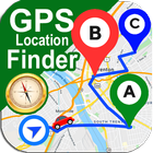 Gps Location Find with Compass icône