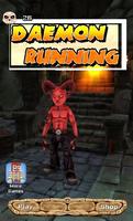 Daemon running 3D free Affiche