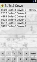 Bulls & Cows capture d'écran 1