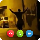 Dancing Lady Prank Video Call icône
