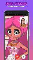 Jess Stories Fake Video Call ポスター