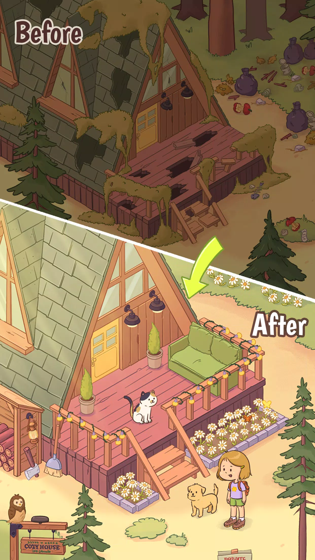 Denver’s Forest : Merge&Cozy