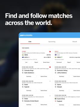 ESPNCricinfo - Live Cricket Scores, News & Videos 截图 12