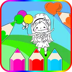 Kids Learn Coloring -- Fantasy Coloring Book APK Herunterladen