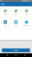 پوستر Multi－multiple accounts app