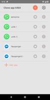 Clone app - 64bit تصوير الشاشة 1