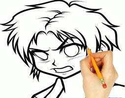 Drawing Anime Boy Step by Step capture d'écran 2