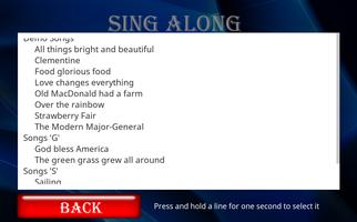 Sing Along syot layar 1