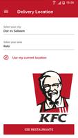 KFC Delivery poster