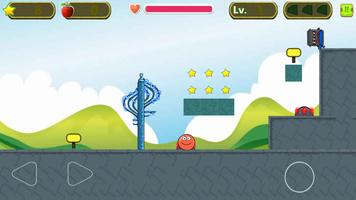 Red Jungle Hero - Ball Adventure Bounce Ekran Görüntüsü 3