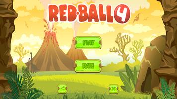 Red Jungle Hero - Ball Adventure Bounce โปสเตอร์