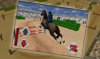 Jumping Horse Racing Simulator capture d'écran 1