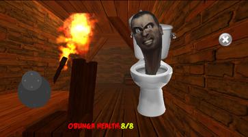 Night Skibidi Toilet Simulator imagem de tela 1