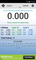 SpeedCube Timer Free ポスター