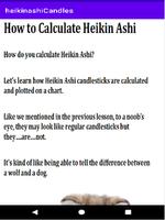 Heikin Ashi Chart Reading постер