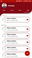 IndoApp - Chating, voice dan video call capture d'écran 2