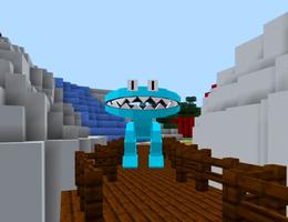 برنامه‌نما Mod Rainbow Friends 2 for mcpe عکس از صفحه