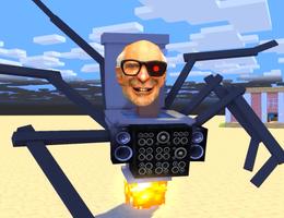 Skibidi Toilet Mod in mcpe ảnh chụp màn hình 2