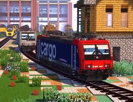 Train Mod for mcpe ảnh chụp màn hình 3