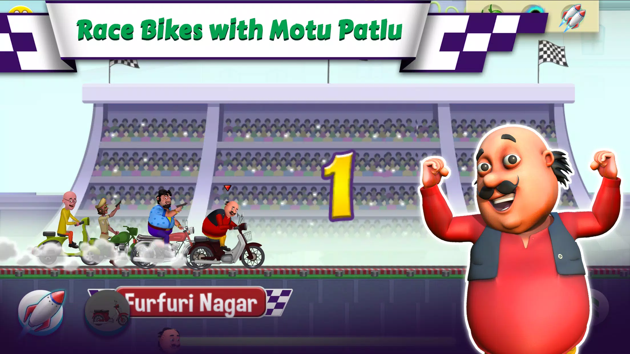 Motu Patlu Bike Race APK for Android Download Motu Patlu Bike Race APK for Android Download