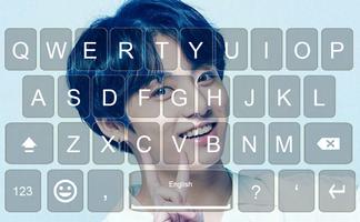 Jungkok BTS Keyboard Theme imagem de tela 1