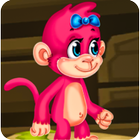 super boy Monkey : jungle adventure icône