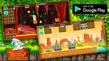 Jungle Bunny Run Aventura imagem de tela 1
