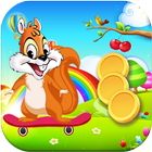 Squirrel jungle run icono