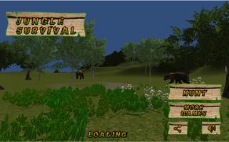 Jungle Survival Challenge 3D постер