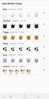 Cat Stickers WAStickerApps ảnh chụp màn hình 1