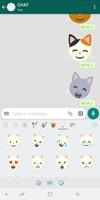 Cat Stickers WAStickerApps ảnh chụp màn hình 2