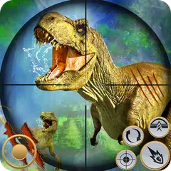 ジャングル恐竜ハンターFPSシューティングゲーム アプリダウンロード