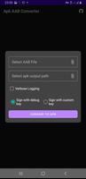 Apk AAB Converter ảnh chụp màn hình 1
