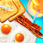 Frühstück kochen - Kinderspiel Zeichen