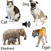 Animal sounds for kids icon