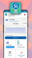WiFi SpeedoMeter Test & 5G, 4G Cartaz