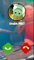 Calling Horror Scary Piggy پوسٹر