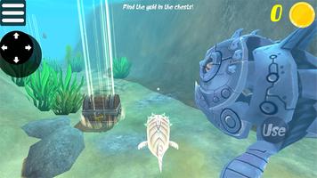 FEEDING AND GROW - 3D FISH Plakat