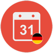 Einfacher Deutsch Kalender