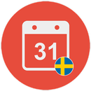 Enkel svensk kalender APK