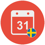 Enkel svensk kalender