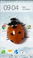 پوستر Ladybug in Phone Funny joke